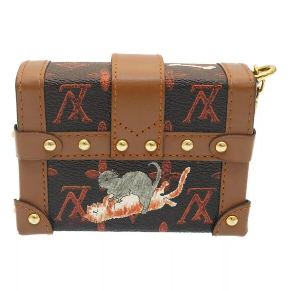 LOUIS VUITTON Monogram Catgram Essential Trunk Pouch - Picture 3 of 16